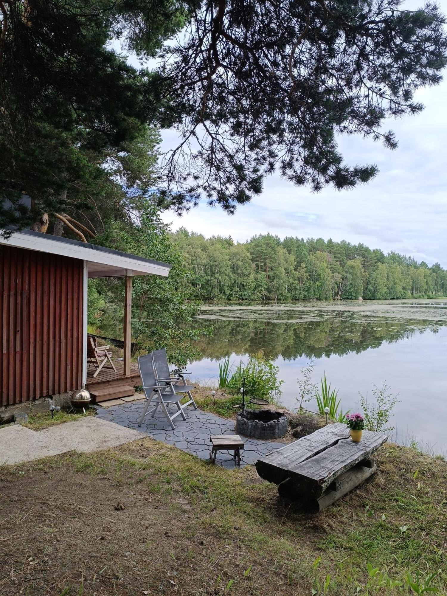 Old Finnish Lakeside Cottage With Sauna Oulu Luaran gambar